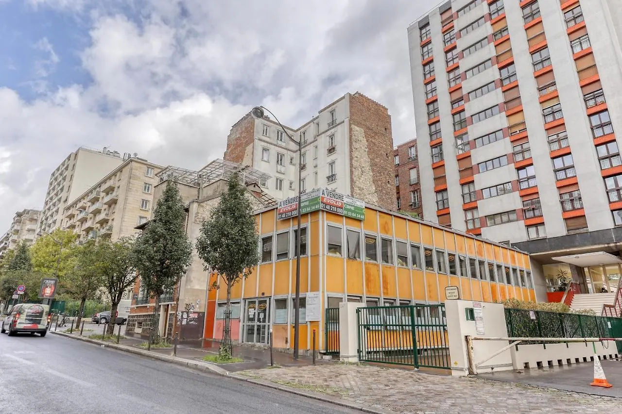 Large And Bright 2 Bdrs Flat With View - Paris 20 Appartement 0*,