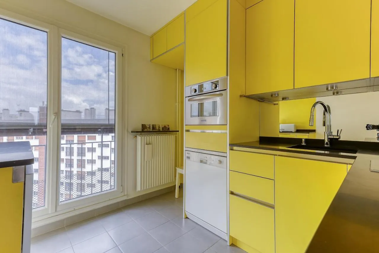 Large And Bright 2 Bdrs Flat With View - Paris 20 Appartement