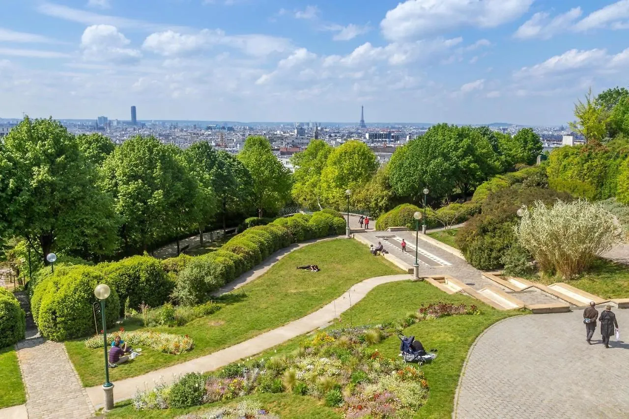 Large And Bright 2 Bdrs Flat With View - Paris 20 Appartement