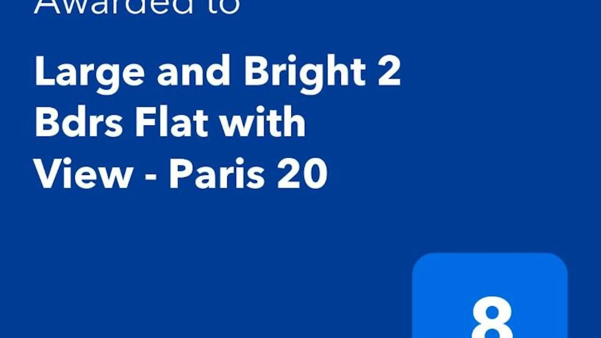 Large And Bright 2 Bdrs Flat With View - Paris 20 Appartement Frankrijk